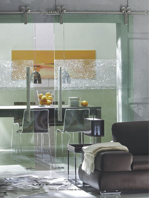 Sistemas para portas de inox  