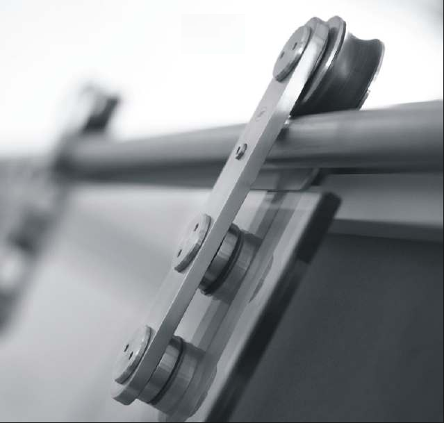Sistemas para portas de inox  